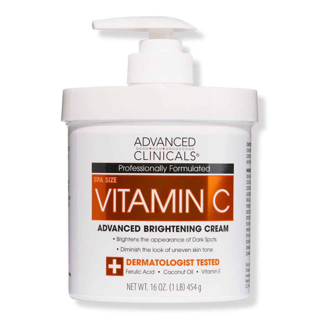 Advanced Clinicals Vitamin C Advanced Brightening Body Cream