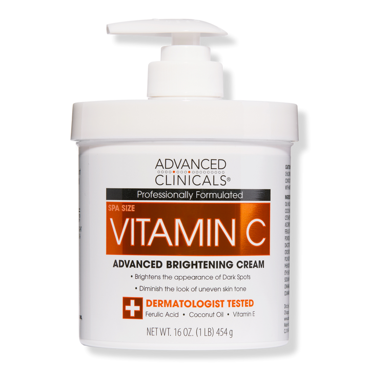 Advanced Clinicals Vitamin C Advanced Brightening Body Cream