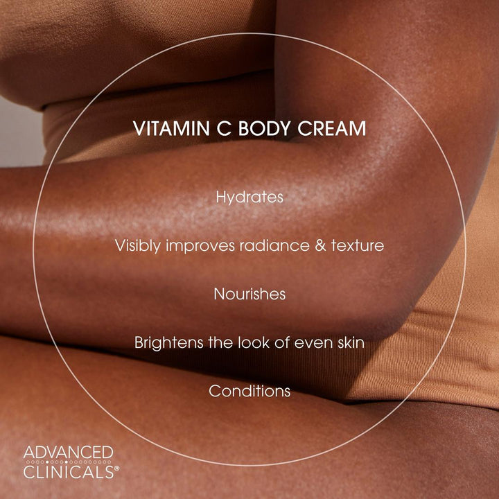 Advanced Clinicals Vitamin C Advanced Brightening Body Cream