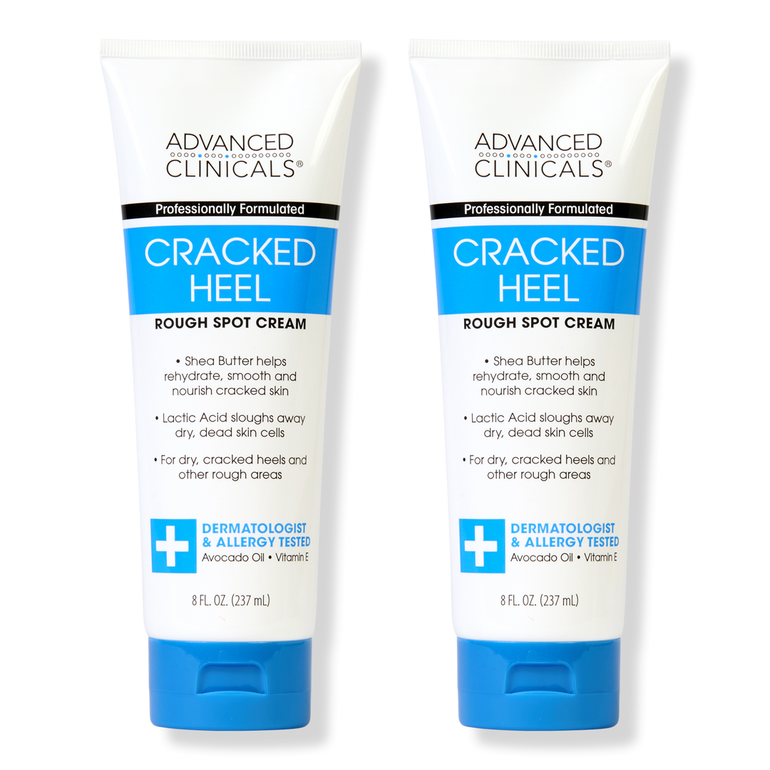 Advanced Clinicals Cracked Heel Rough Spot Foot Cream