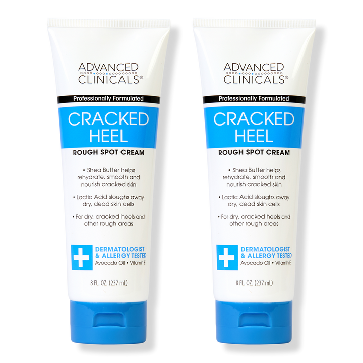 Advanced Clinicals Cracked Heel Rough Spot Foot Cream