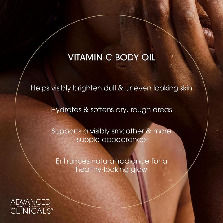 Advanced Clinicals Vitamin C Brightening Body Oil