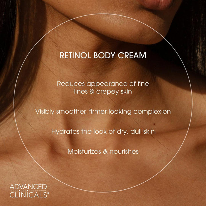 Advanced Clinicals Retinol Advanced Firming Body Cream