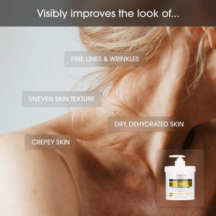 Advanced Clinicals Retinol Advanced Firming Body Cream
