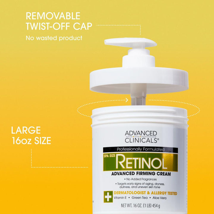 Advanced Clinicals Retinol Advanced Firming Body Cream