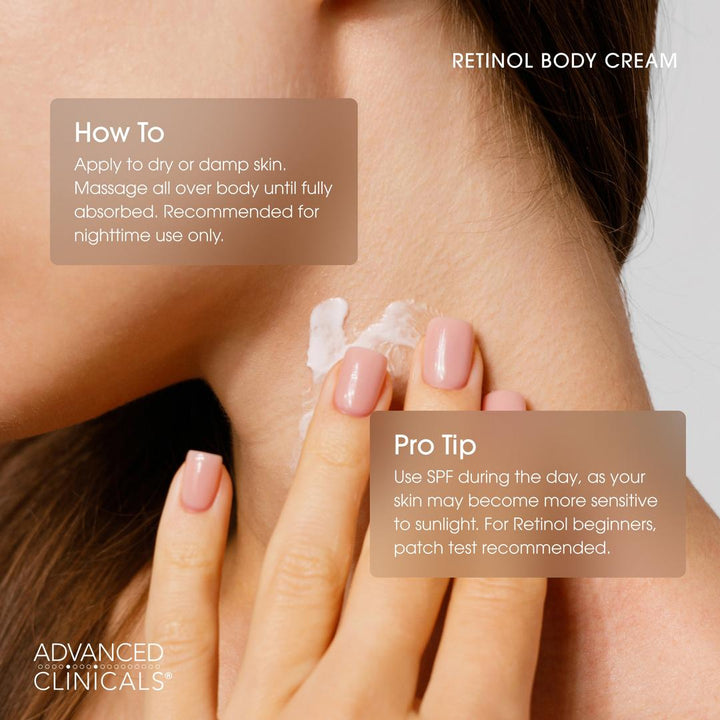 Advanced Clinicals Retinol Advanced Firming Body Cream