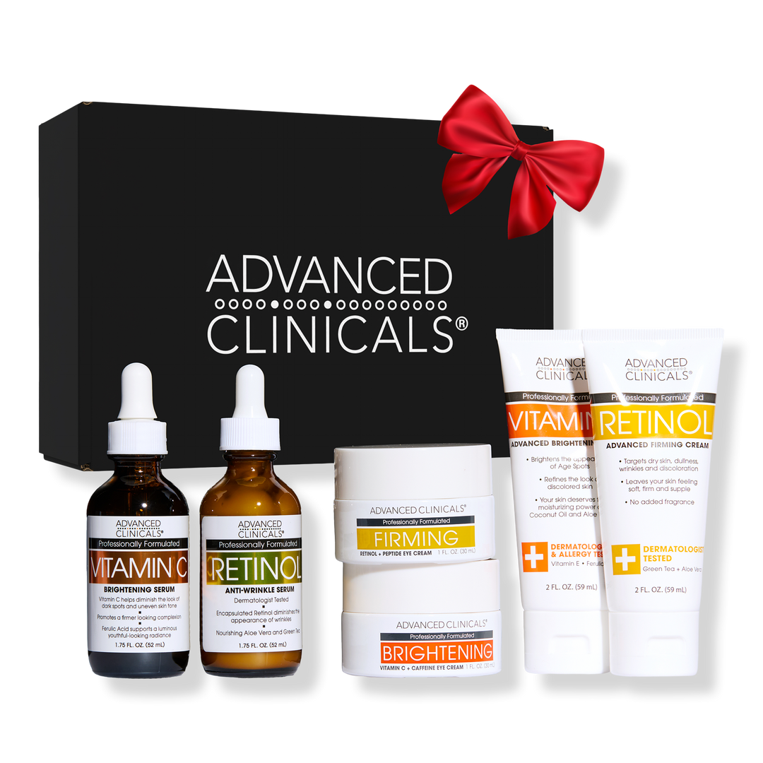 Advanced Clinicals Day-To-Night Vitamin C + Retinol Gift Set