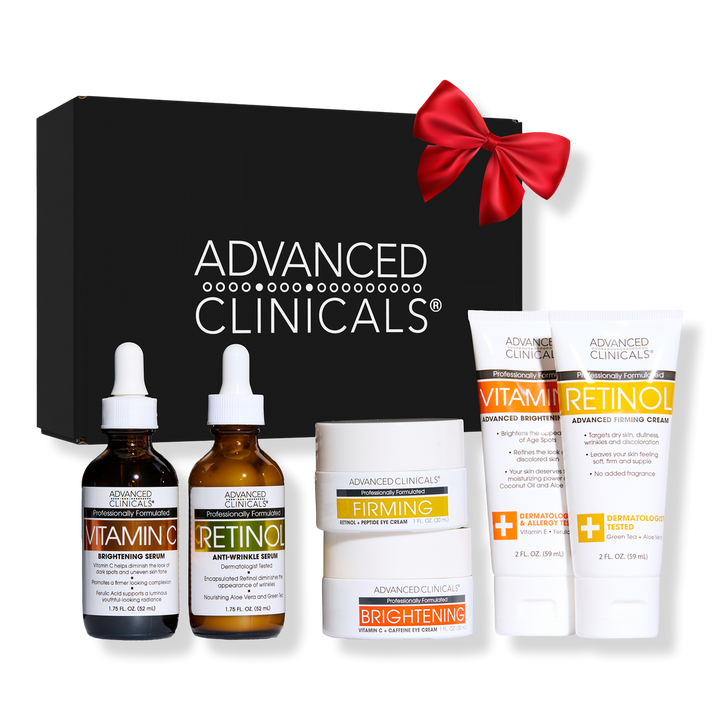 Advanced Clinicals Day-To-Night Vitamin C + Retinol Gift Set