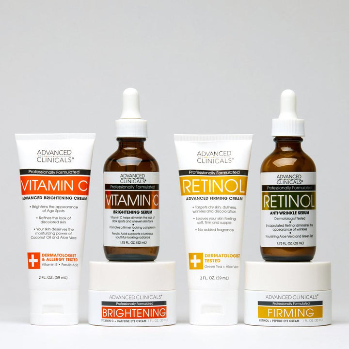 Advanced Clinicals Day-To-Night Vitamin C + Retinol Gift Set