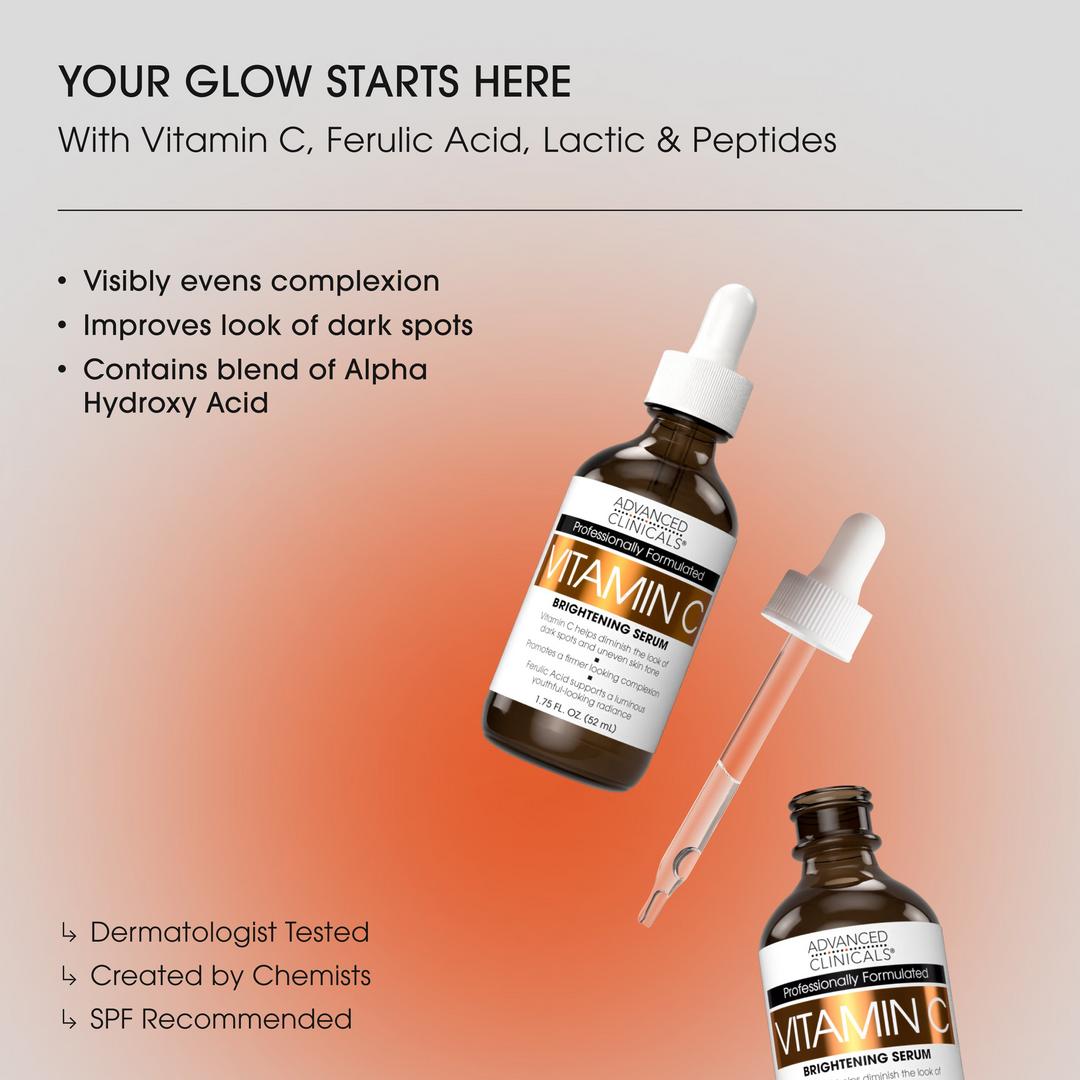 Advanced Clinicals Day-To-Night Vitamin C + Retinol Gift Set