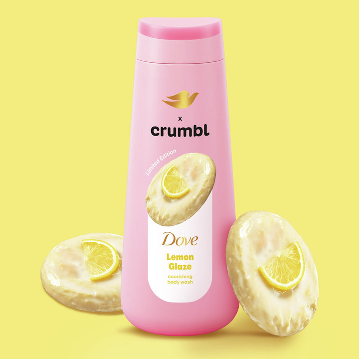 Dove Crumbl Moisturizing Liquid Body Wash Lemon Glaze
