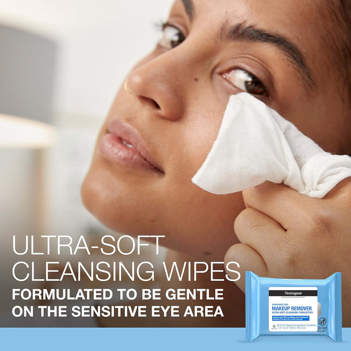 Neutrogena - Cleansing Fragrance Free Makeup Remover Face Wipes