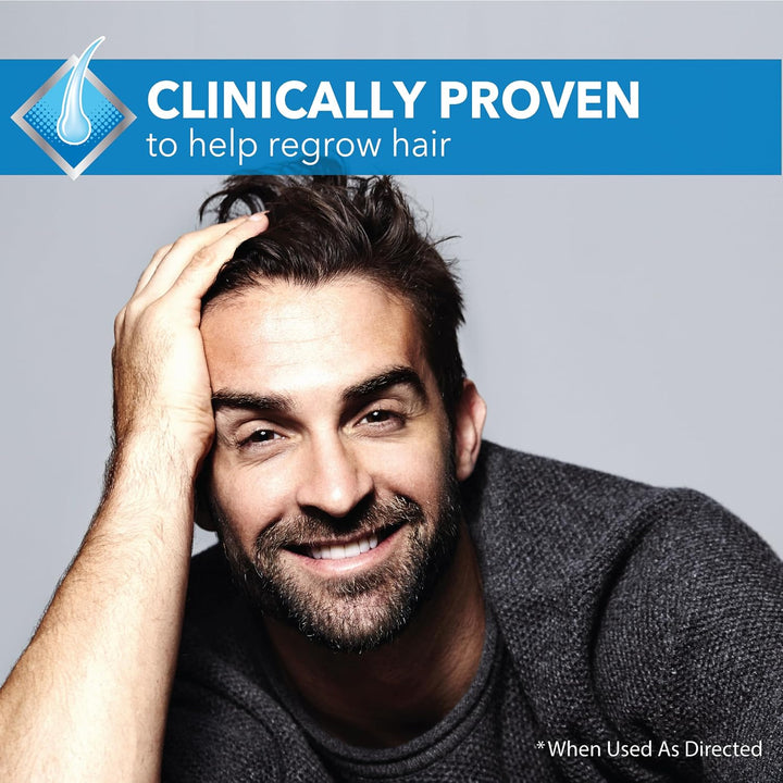 Nizoral Hair Regrowth Treatment for Men Minoxidil Topical Aerosol 5%, 3 Pk