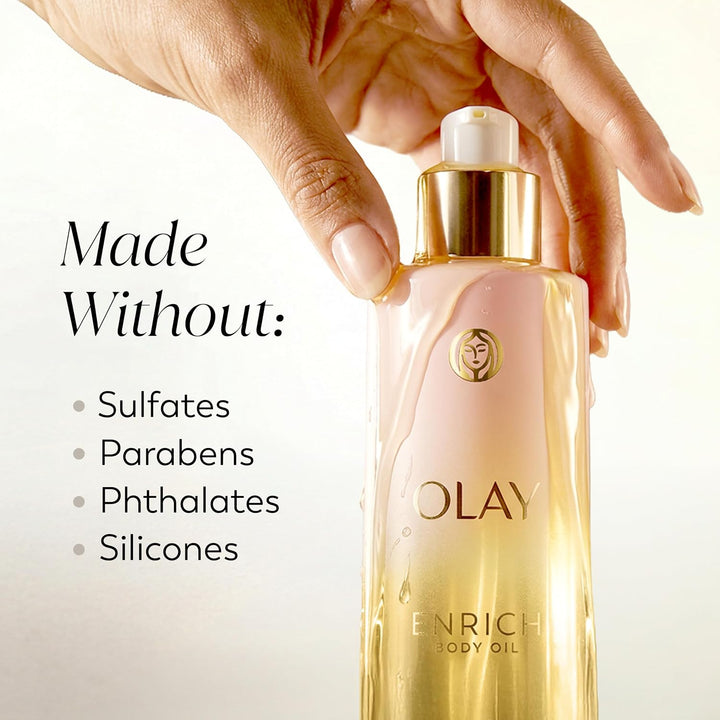 Olay Enrich Boosting Body Oil with Argan Oil & Collagen Peptide