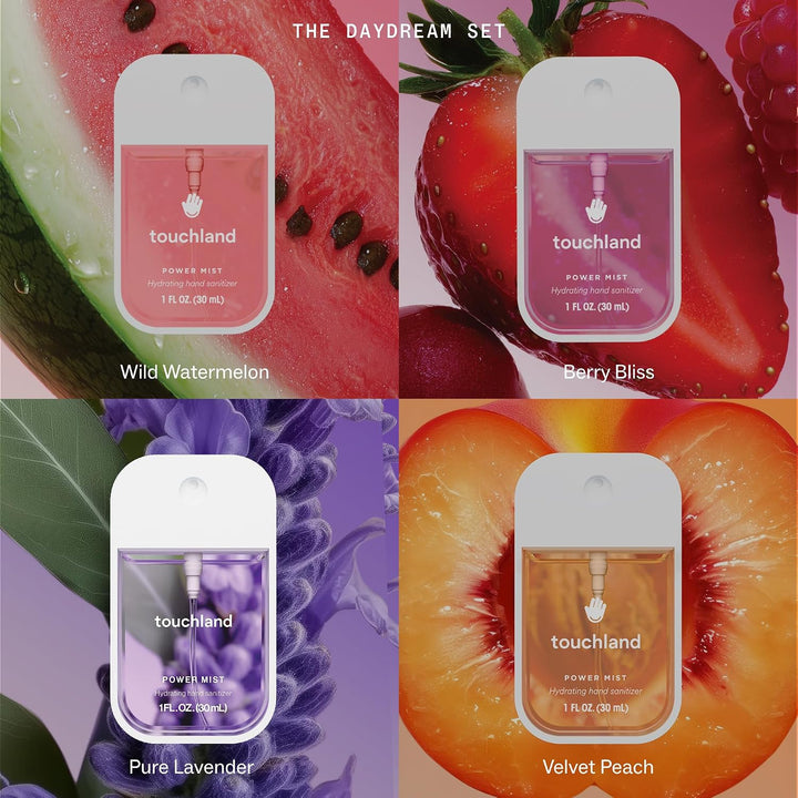 Touchland Daydream Hand Sanitizer 5-Piece Gift Set