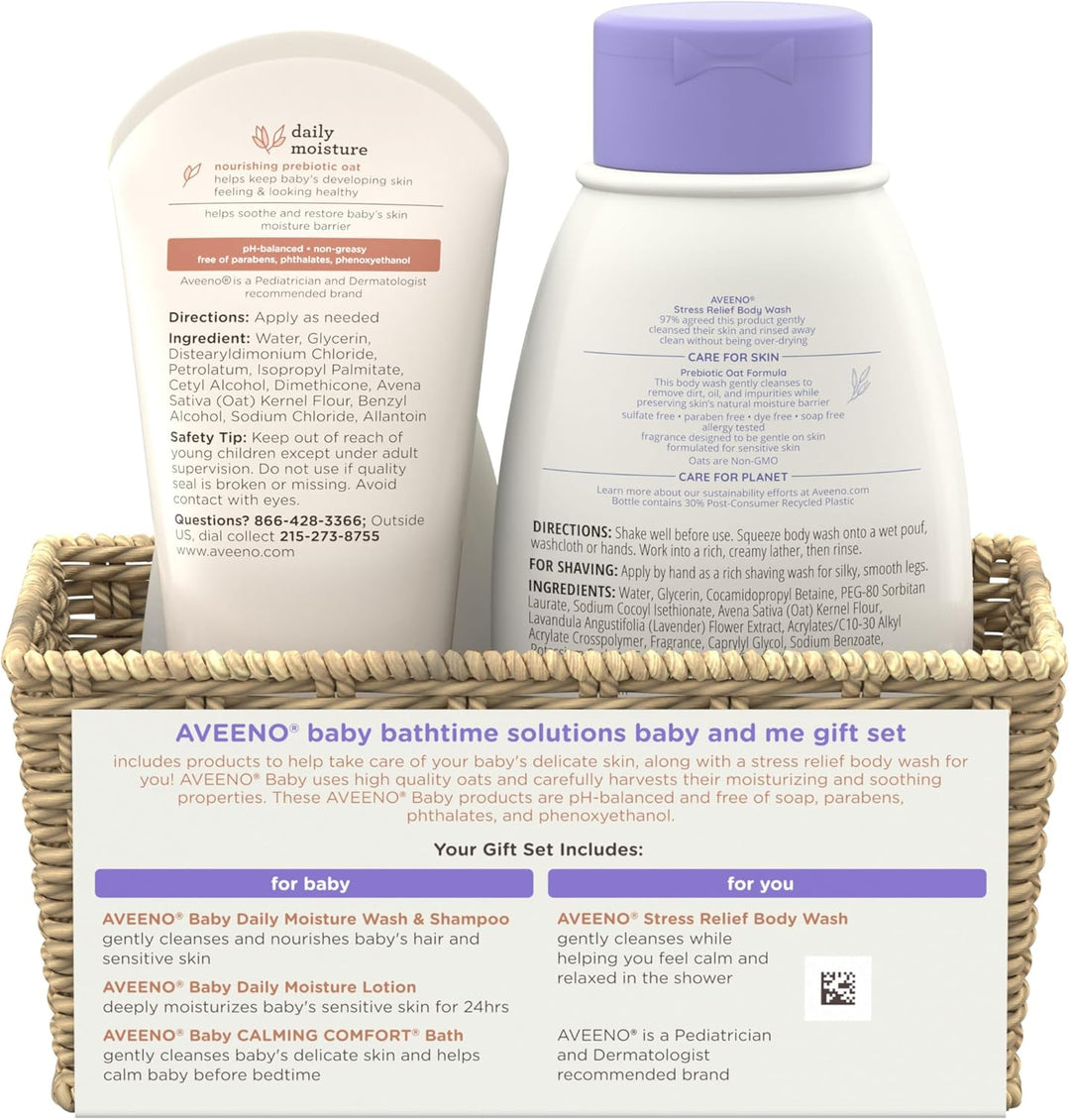 Aveeno - Baby Bathtime Solutions Baby & Me Gift