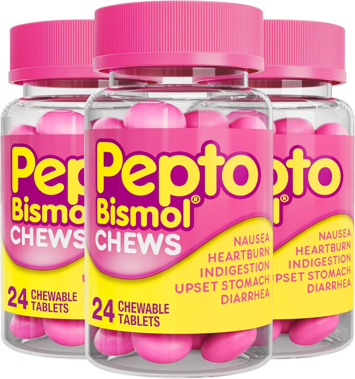 Pepto Bismol Chews Fast Digestive Relief