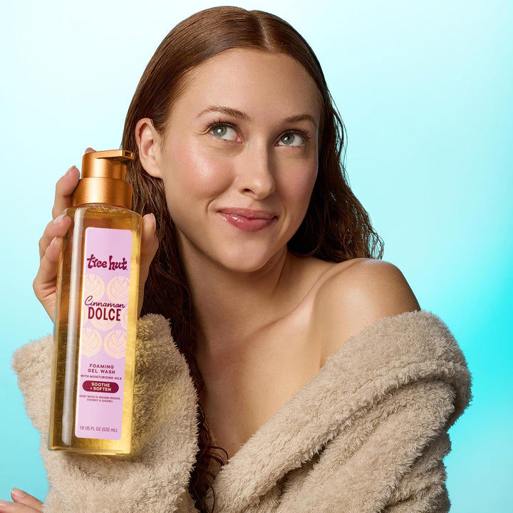 Tree Hut Cinnamon Dolce Foaming Gel Body Wash