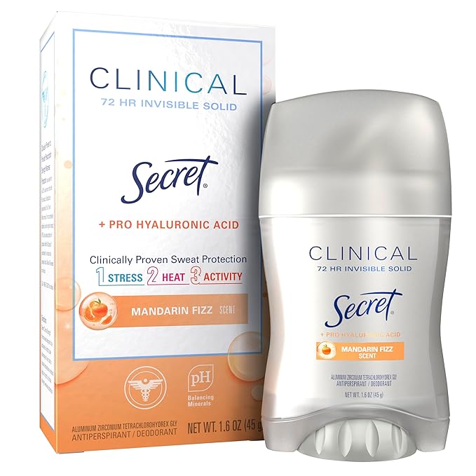 Secret Clinical Strength Antiperspirant Deodorant Mandarin Fizz