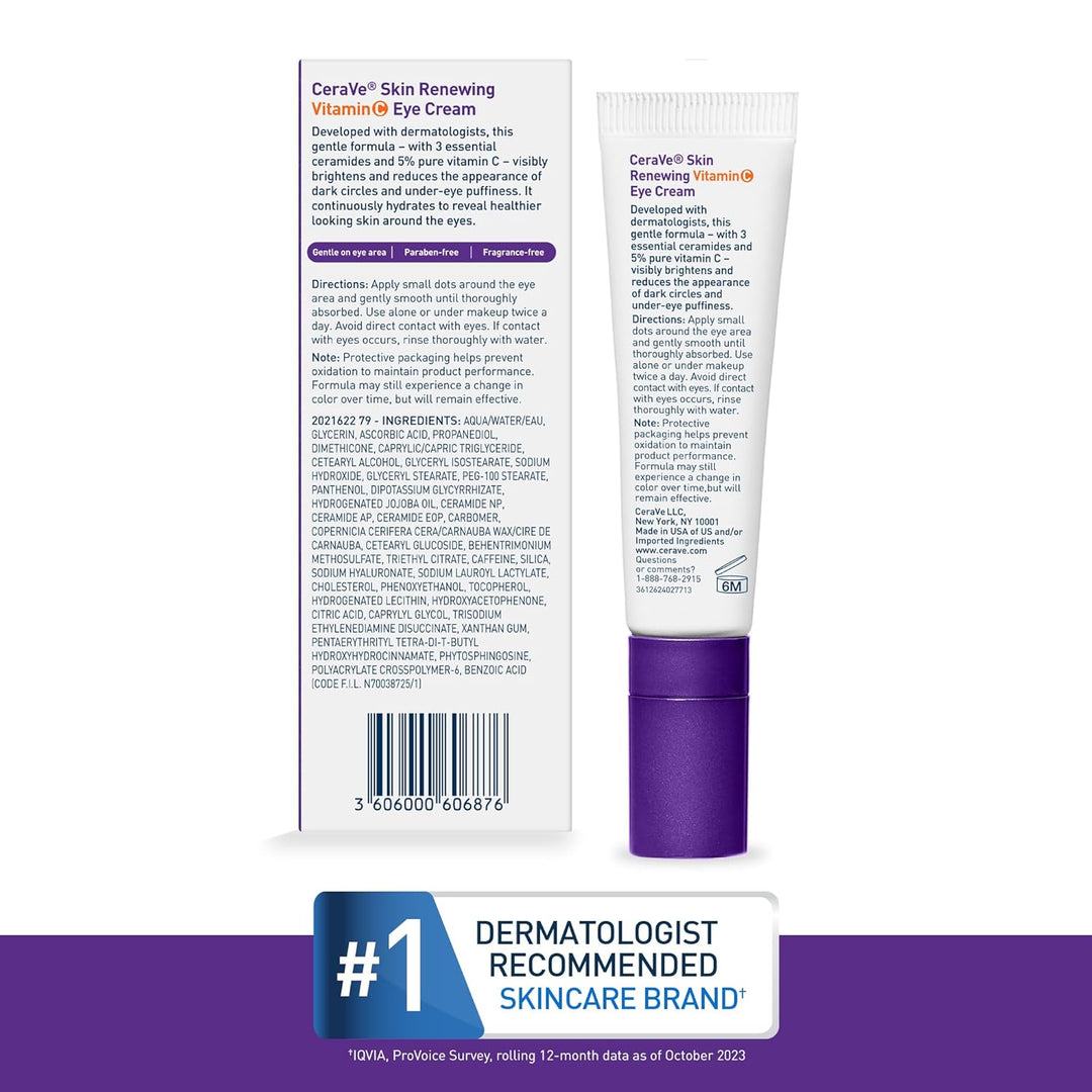 CeraVe - Skin Renewing Vitamin C Eye Cream - 15ml