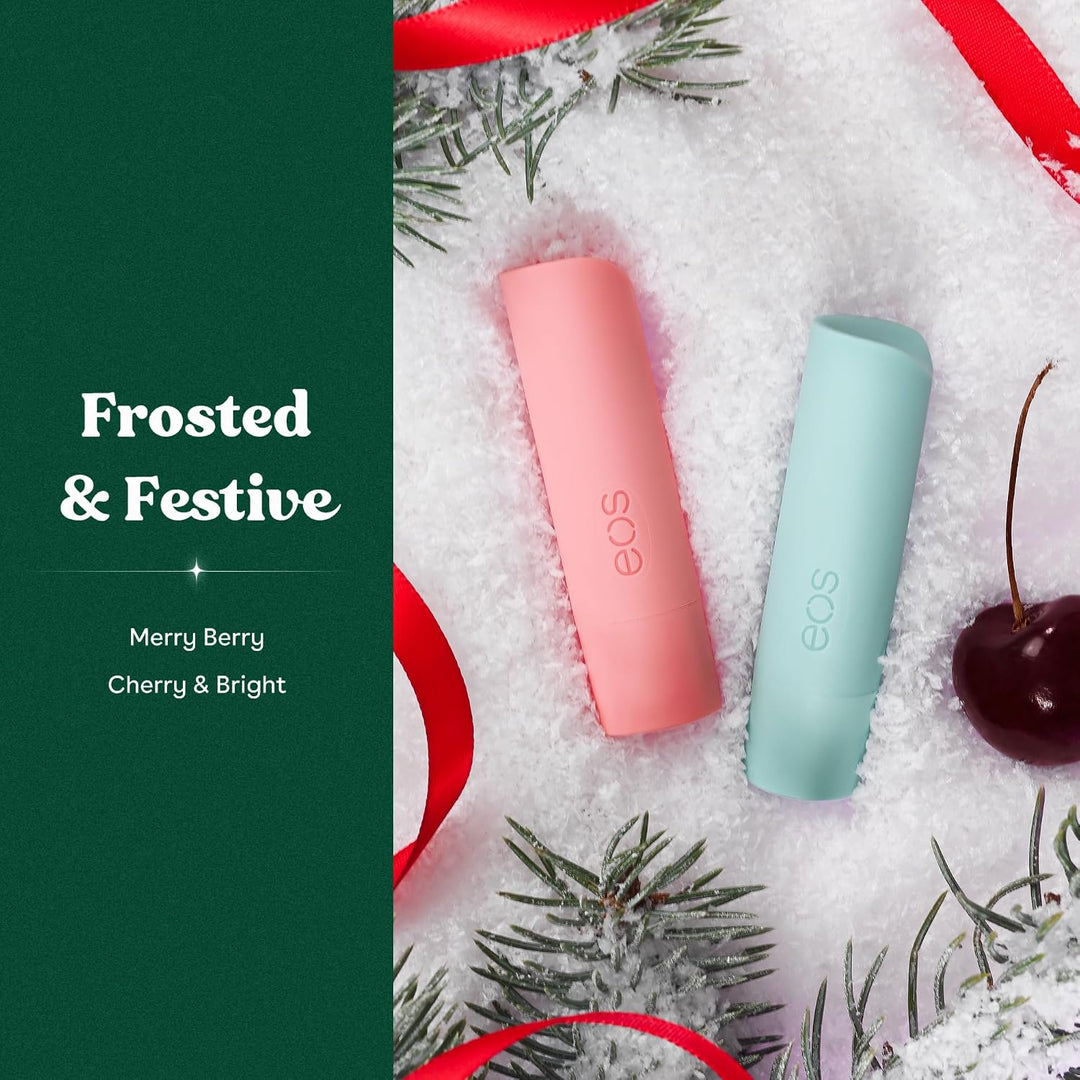 eos Merry & Bright Holiday Lip Balm Gift Set 2-Pack