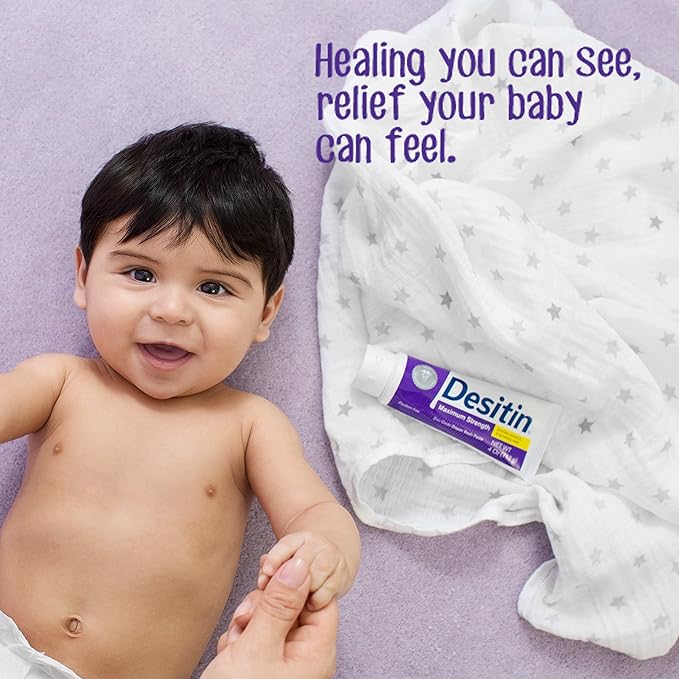 Desitin - Maximum Strength Baby Diaper Rash Cream with Zinc Oxide - 113g