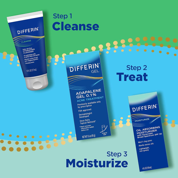 Differin Oil Absorbing Moisturizer with SPF 30 - 118ml