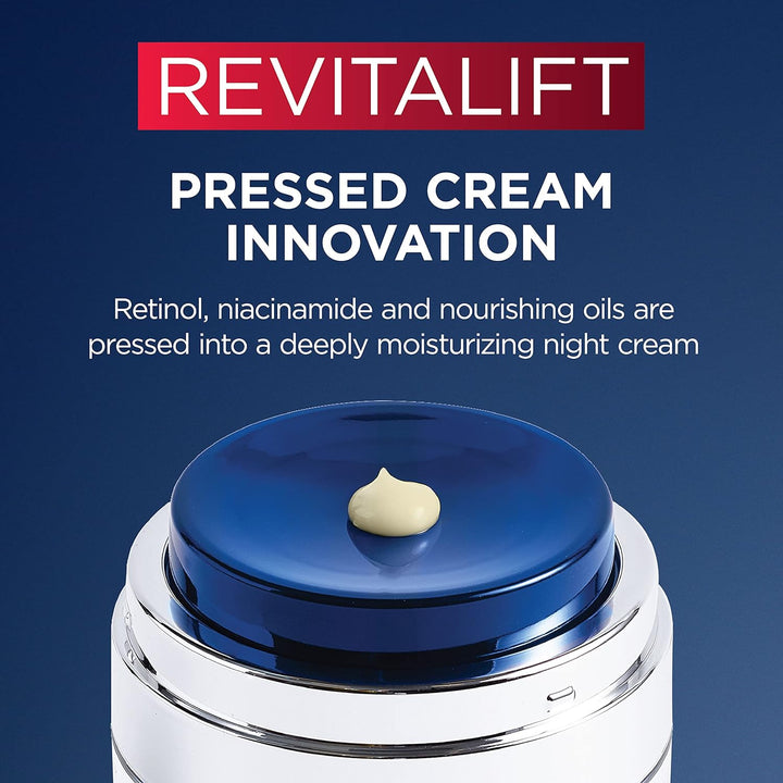 L’Oréal Paris - Revitalift Pressed Night Cream, Retinol - 48g