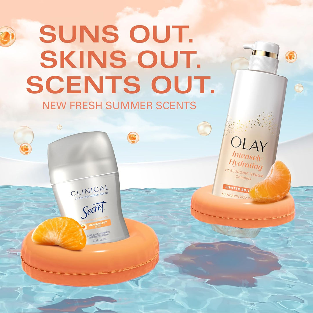 Secret Clinical Strength Antiperspirant Deodorant Mandarin Fizz
