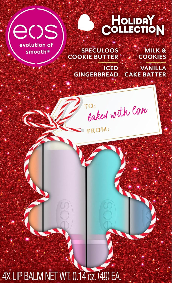 eos Holiday Lip Balm Gift Set Speculoos Cookie Butter