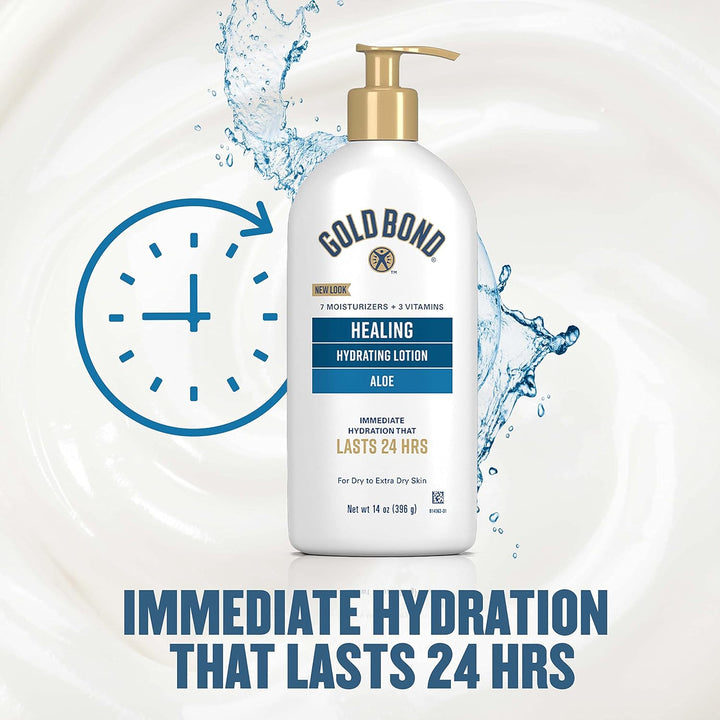 Gold Bond Healing Hydrating Lotion - 396ml