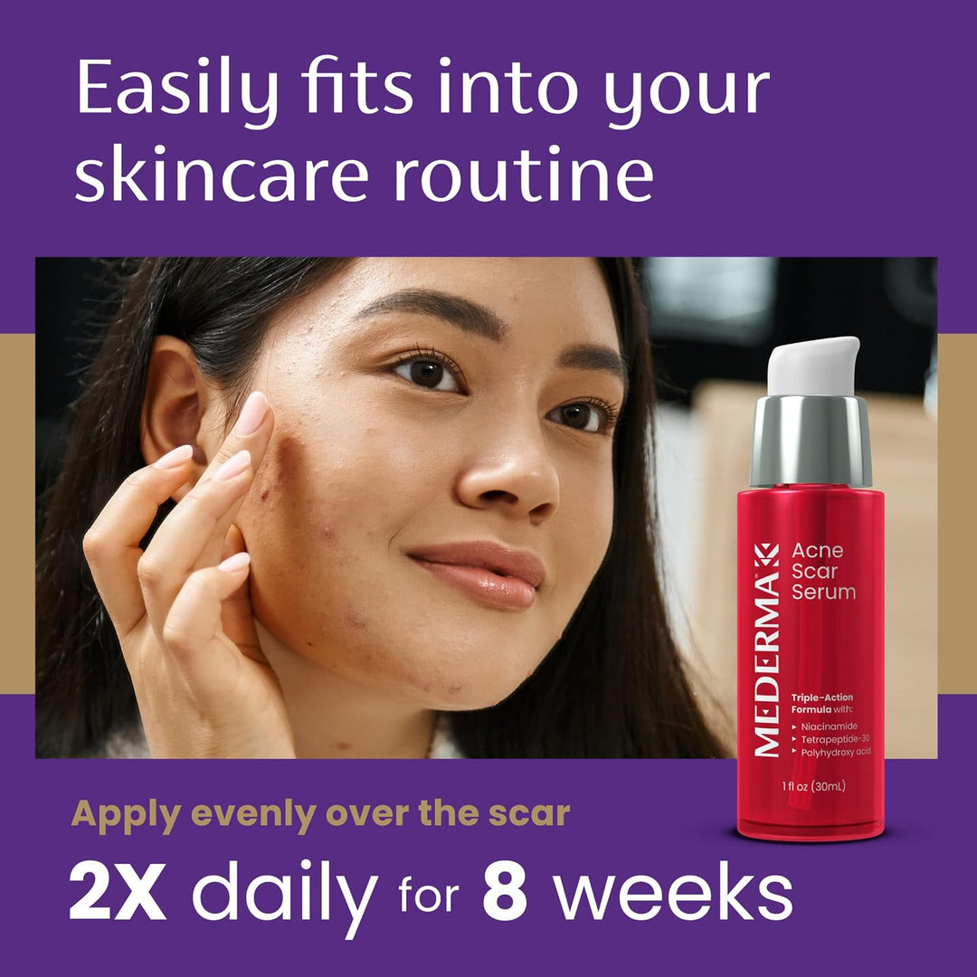 Mederma Acne Scar Serum with Niacinamide & Tetrapeptide-30