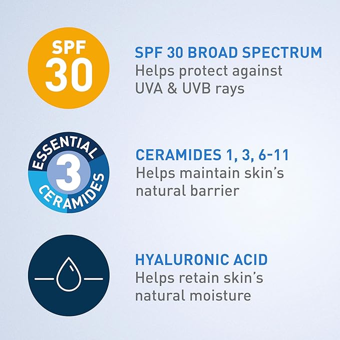 CeraVe - Ultra-Light Moisturizing Lotion With SPF 30 - 52ml