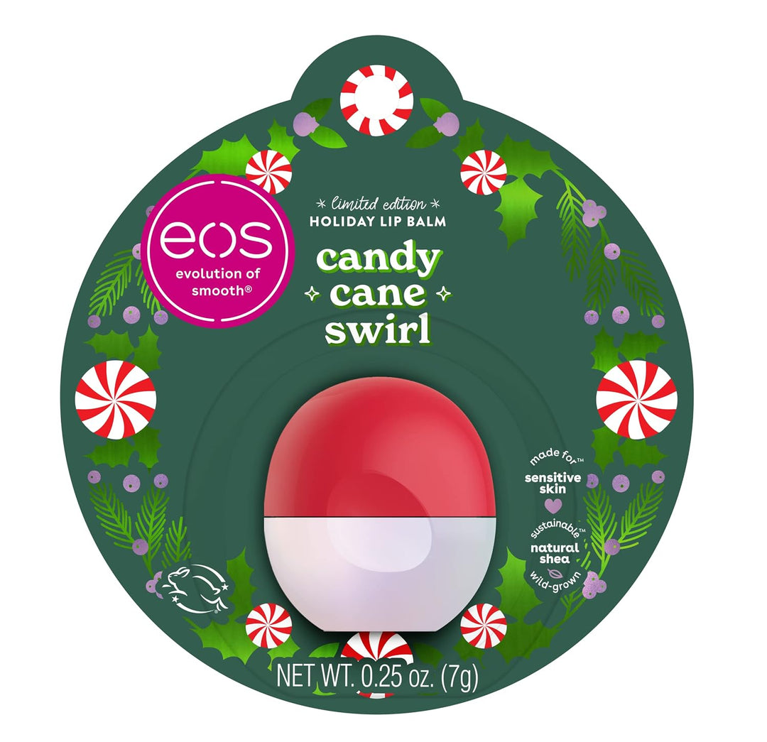 eos Limited Edition Holiday Lip Balm Candy Cane Swirl