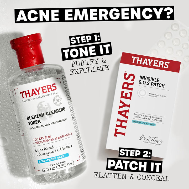 Thayers - Blemish Clearing Salicylic Acid Toner, Acne Treatment - 355ml