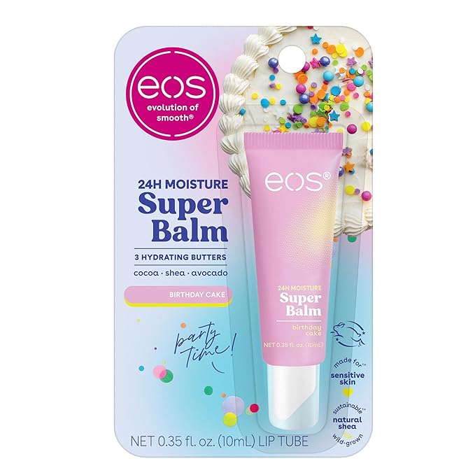 eos 24H Moisture Super Balm- Birthday Cake