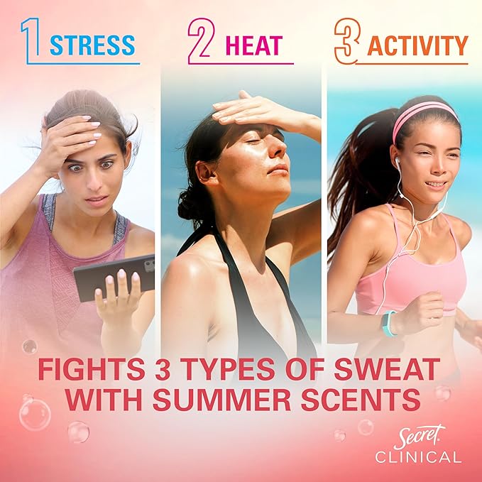 Secret Clinical Strength Antiperspirant Deodorant Watermelon Fizz