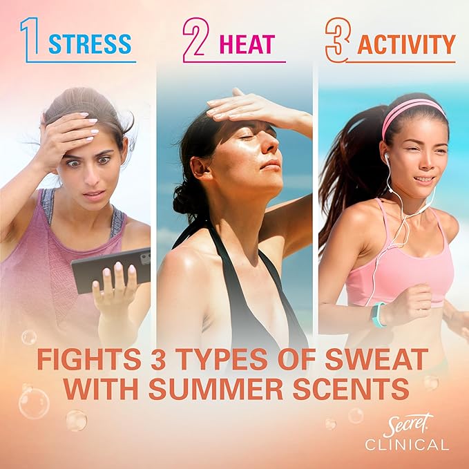 Secret Clinical Strength Antiperspirant Deodorant Mandarin Fizz
