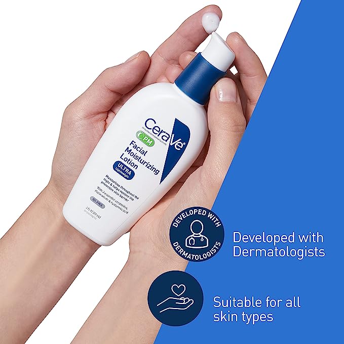 CeraVe - PM Facial Moisturizing Lotion - Night Cream - 89ml