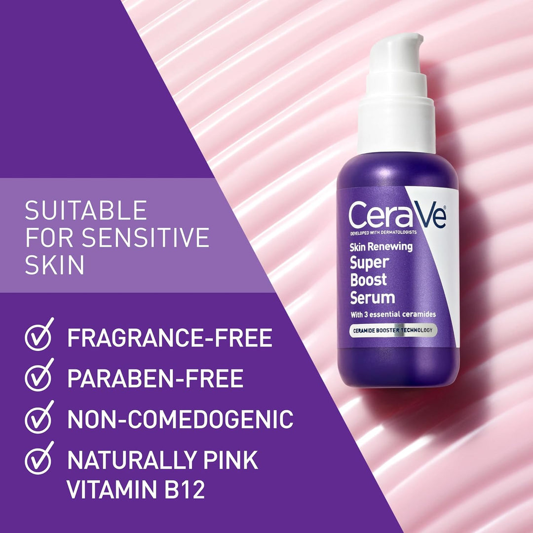 CeraVe Skin Renewing Super Boost Anti-Aging Face Serum