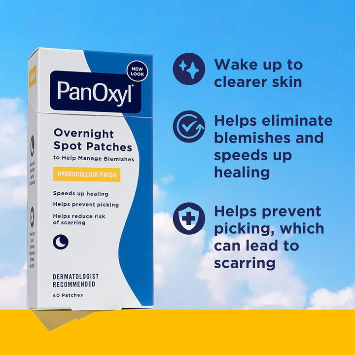 PanOxyl - PM Overnight Spot Patches - 40 ct