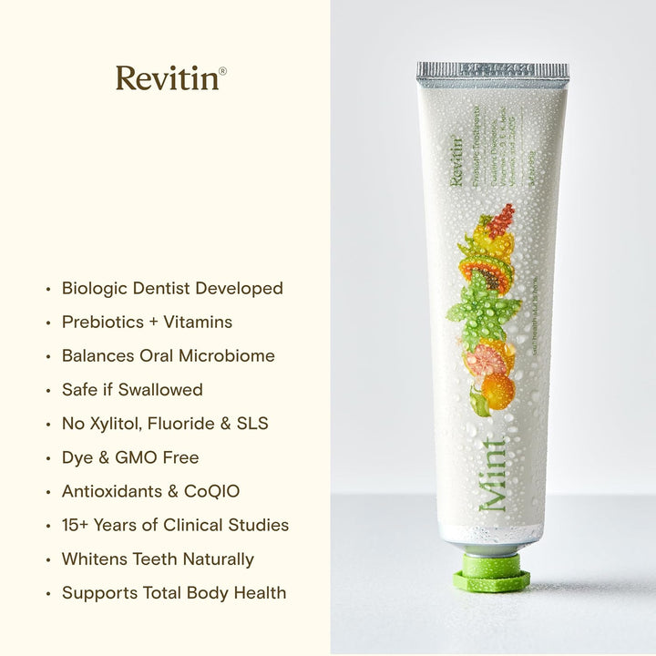 Revitin Prebiotic Mint Toothpaste