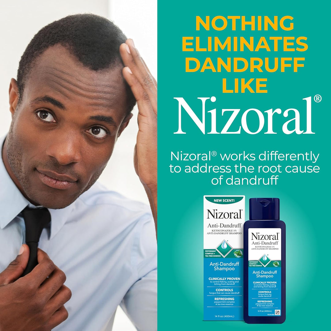 Nizoral Anti-Dandruff Shampoo  Peppermint and Tea Tree Scent