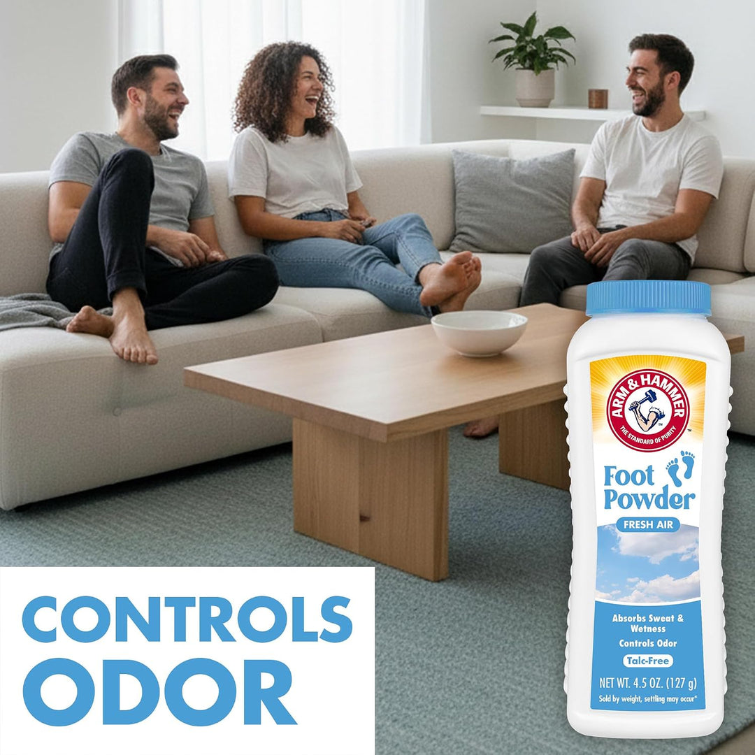 Arm & Hammer Foot Powder for Sweat and Odor Control