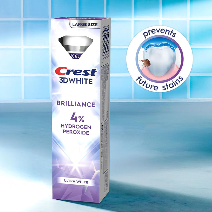 Crest 3D White Brilliance Pro Ultra White Whitening Toothpaste