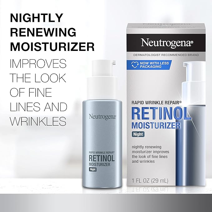 Neutrogena Rapid Wrinkle Repair Retinol Night Face Moisturizer