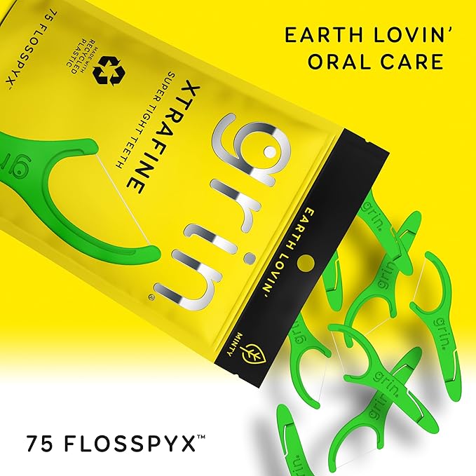 Grin XtraFine Flosspyx Floss Picks