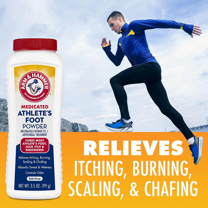 Arm & Hammer Medicated Athlete's Foot Antifungal Powder