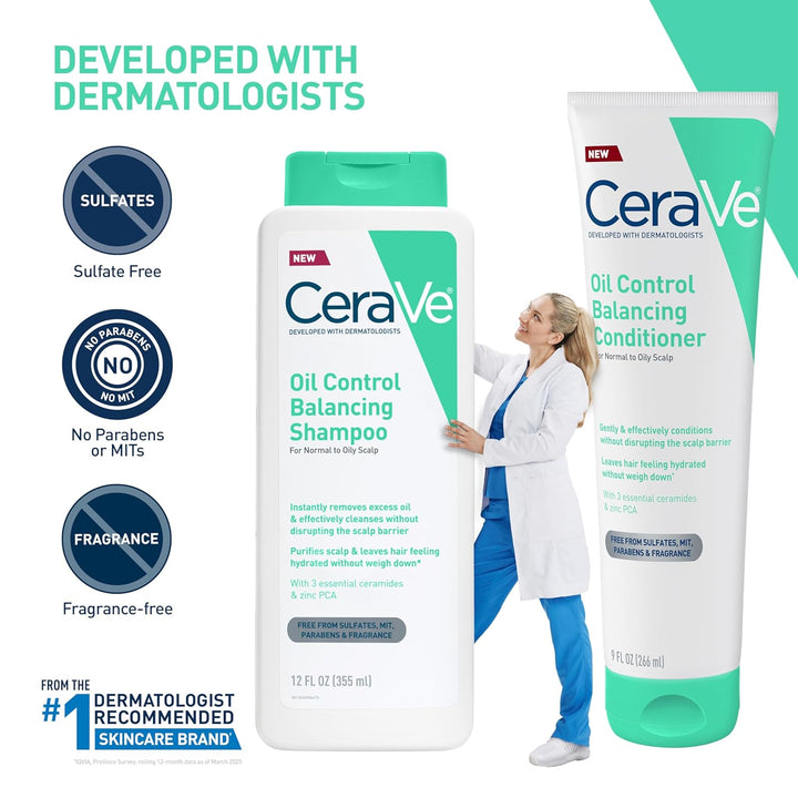 CeraVe Oil Control Balancing Shampoo