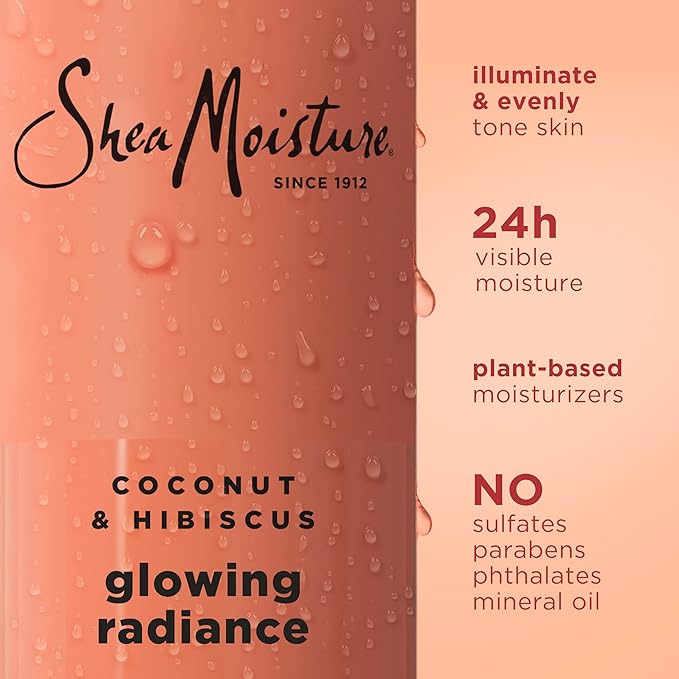 SheaMoisture - Coconut Hibiscus Body Wash Glowing Radiance Glowing - 532ml